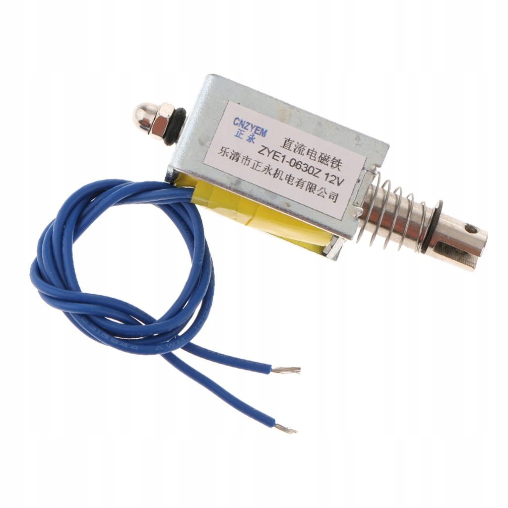 S dc12v lineárny pull pull solenoid