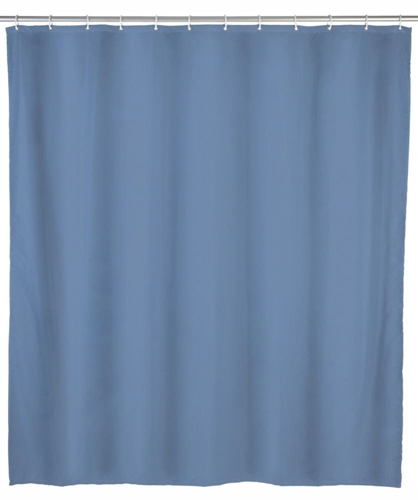 Sprchový záves - Modrá sprchová opona 180x200 peva wenko