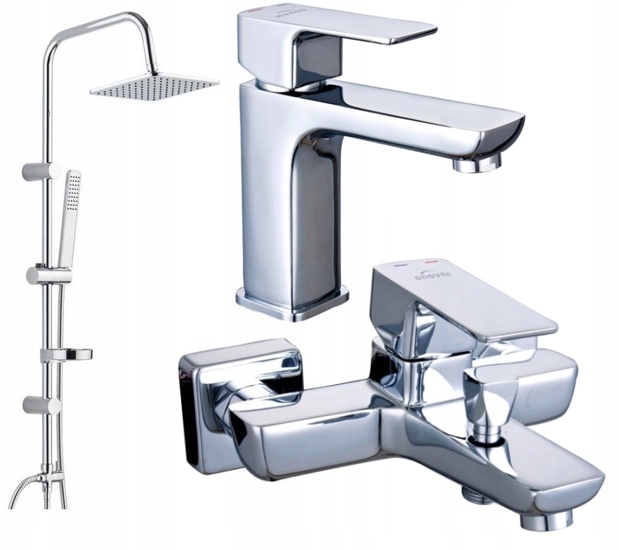 Vaňová batéria - Rainboard set + Cubic Largo vaňu