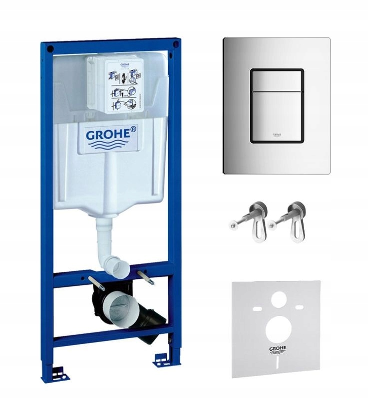 Podomietkový WC modul -  Grohe Rapid SL set s skate titán