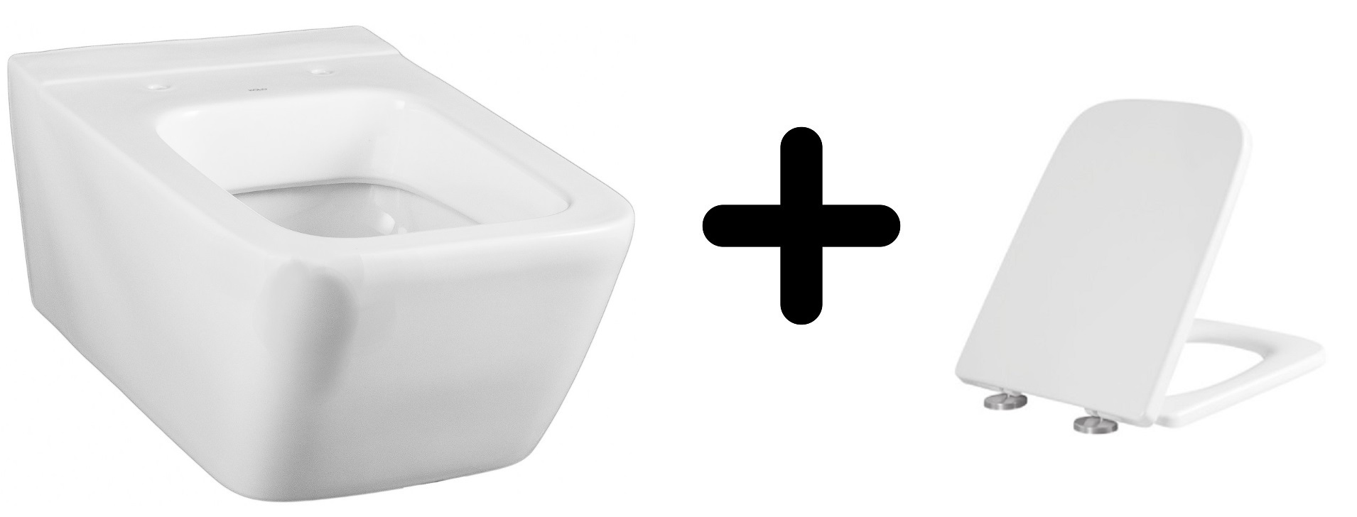 WC misa - LIFE REFLEX ZÁVESNÁ MISKA SET + DOSKA BEZ