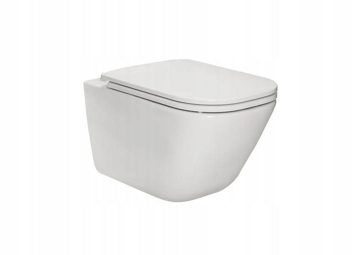 WC misa - Sada misiek WC + ROCA Gap Square Rimless Board