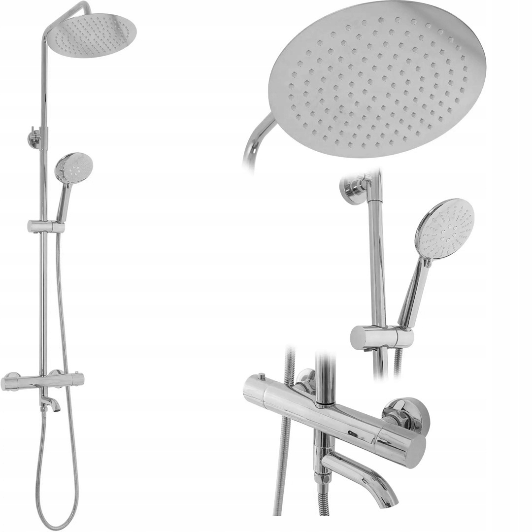 Sprchový panel - Lungo Chrome Rea Spray Set