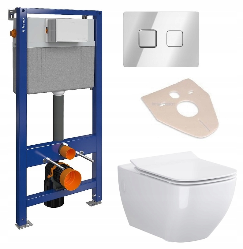 WC misa - Circle Solo WC Kompakt. Rez.ar.3/6l B/dosky 7921