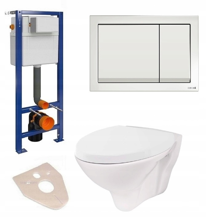 Podomietkový WC modul - Flush -Mounted Aqua Mito WC set