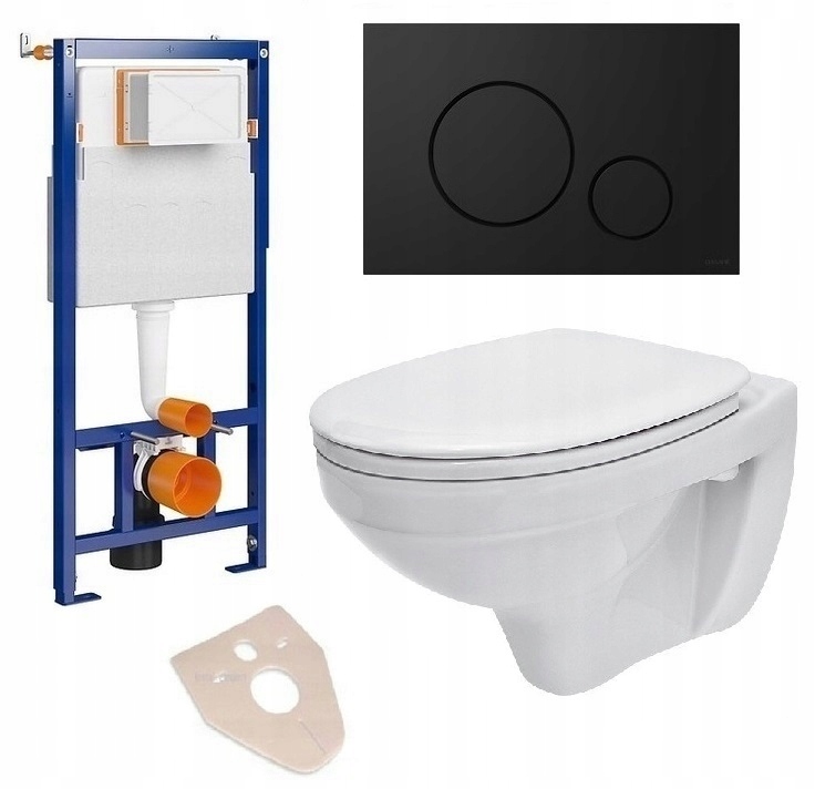 Podomietkový WC modul - Lietané -in -kefie set cersanit opti delfi wc