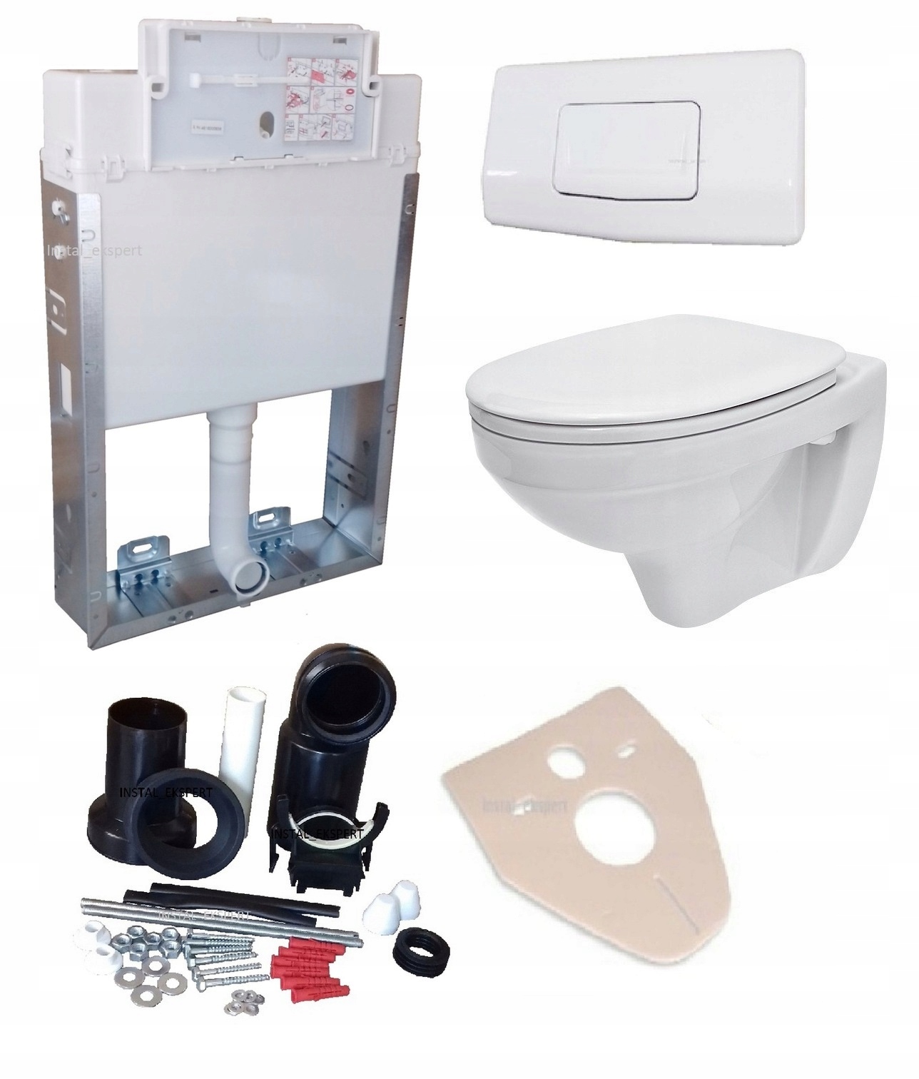 WC misa - PODOMIETKOVÝ SET WC MISA CERSANIT MAT DOSKA WO