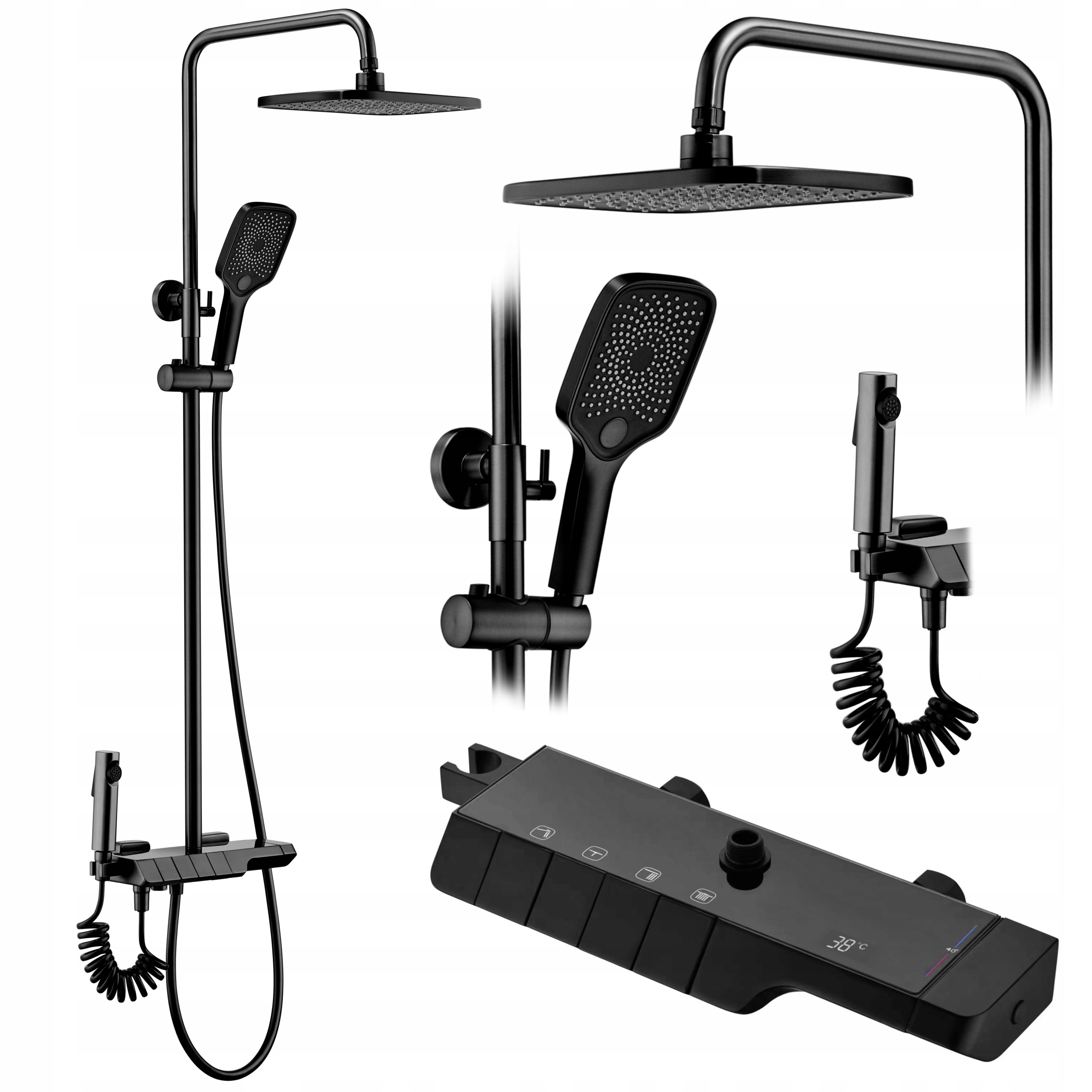 Rob Black Black Rea Spray Sprchy Set
