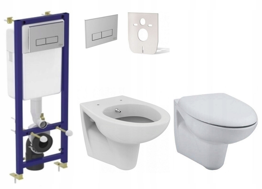 WC misa - KIT + FRAME s misou WC bidet + BOARD