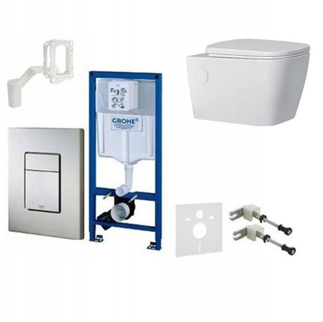 KIT WC GROHE Rapid SL 5W1 KTF01 miska s palubnou
