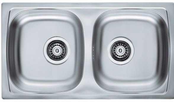 Kuchynský drez - Alveus Basic 160 Len Sink s veľkým odtokom