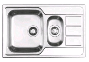 Kuchynský drez - Athena 79x50 1,5B1d Pyramis Sink
