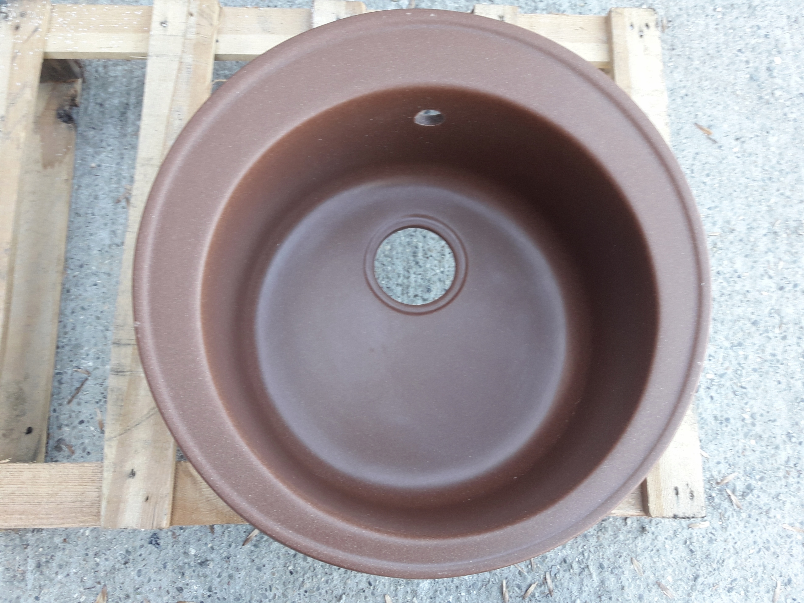 Kuchynský drez - Žulové umývadlo 1 KOM Bronz Mat II Cat 073