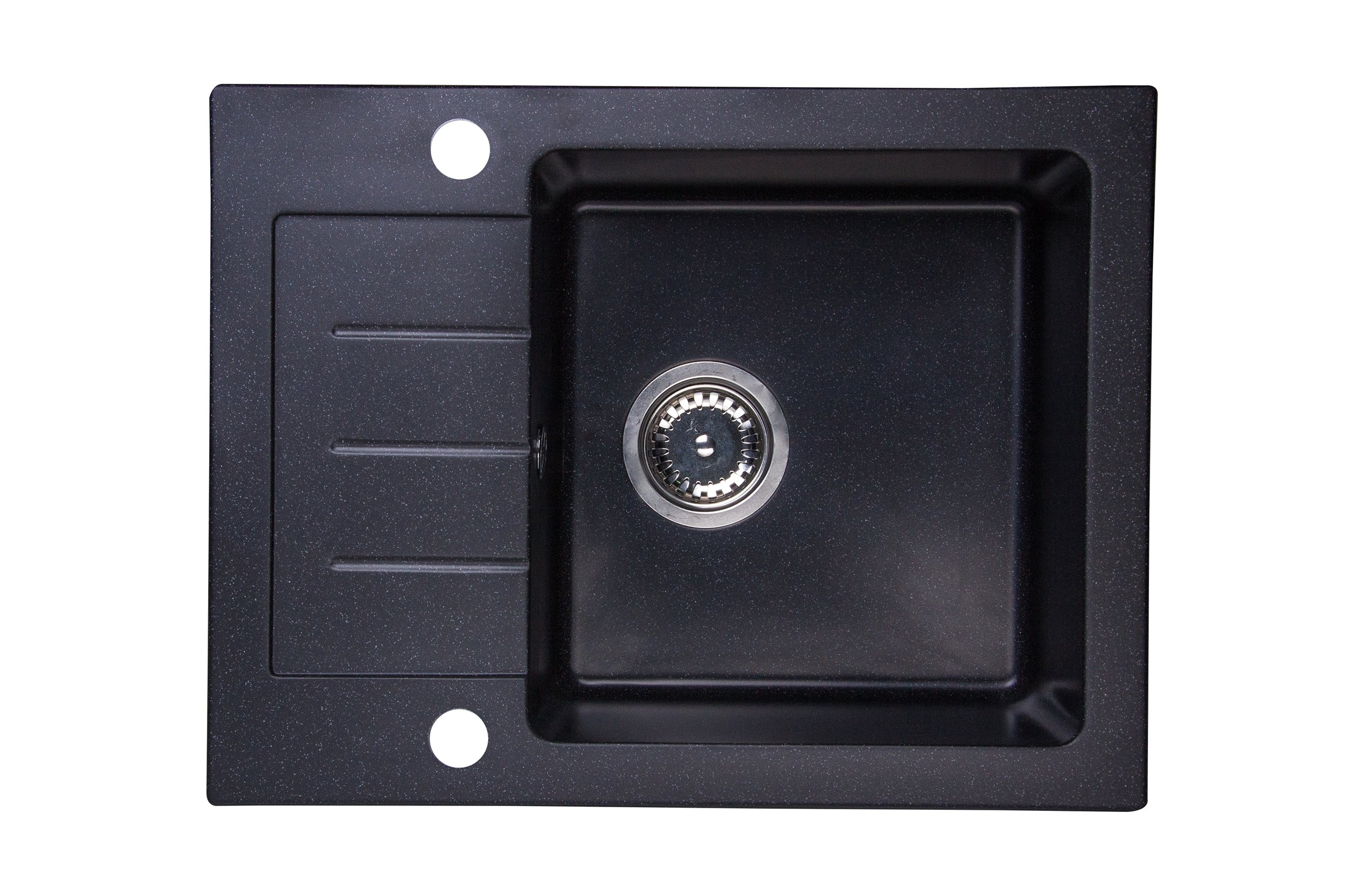 Kuchynský drez - Single -Chamber Granite Sink Black Nak