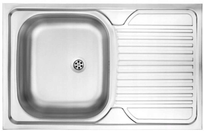 Kuchynský drez - Single -Chamber Kitchen Wink 80 x 50 + diera