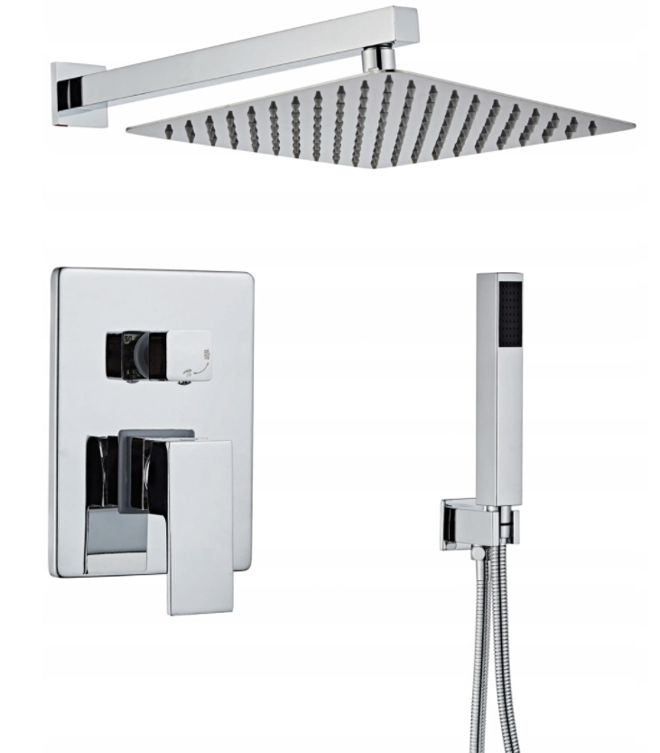 Sprchová súprava - Zn6 Sprchový set Flush batérie dažďoch