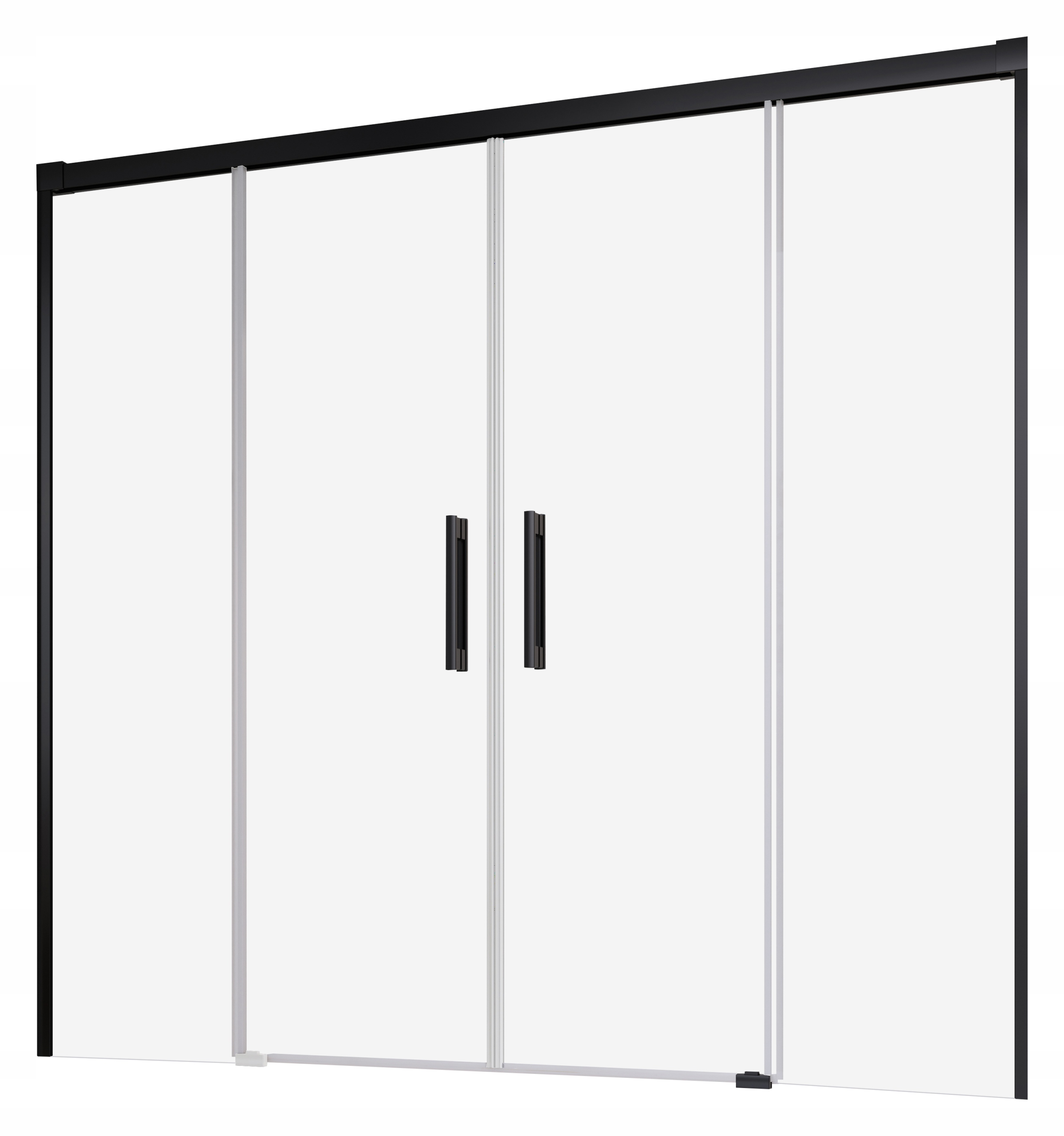 Vaňová zástena - Budovanie myšlienky Nawanna Black Pn Dwd 180x150.5