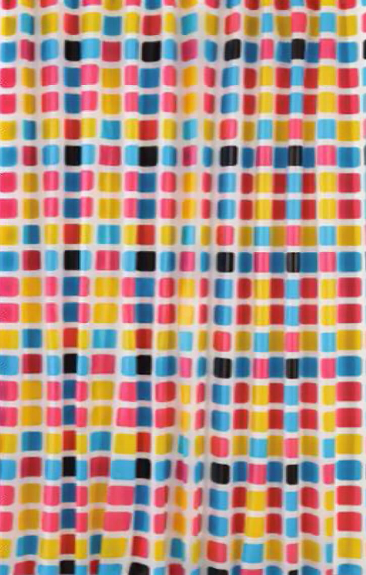 Sprchový záves - City Peva 180x200 Sprchová opona +biskupské kolesá