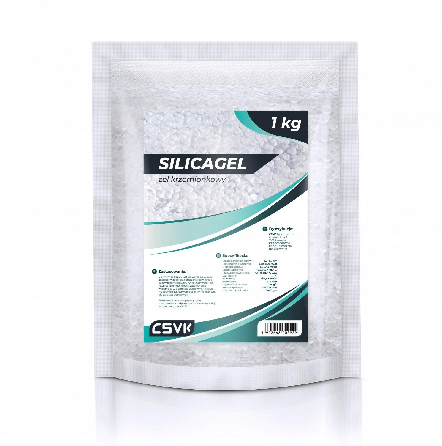 Pohlčovač vlhkosti - ZADARMO SKINCANT SILICICA GELL BIELA BIELA GEL 1 kg