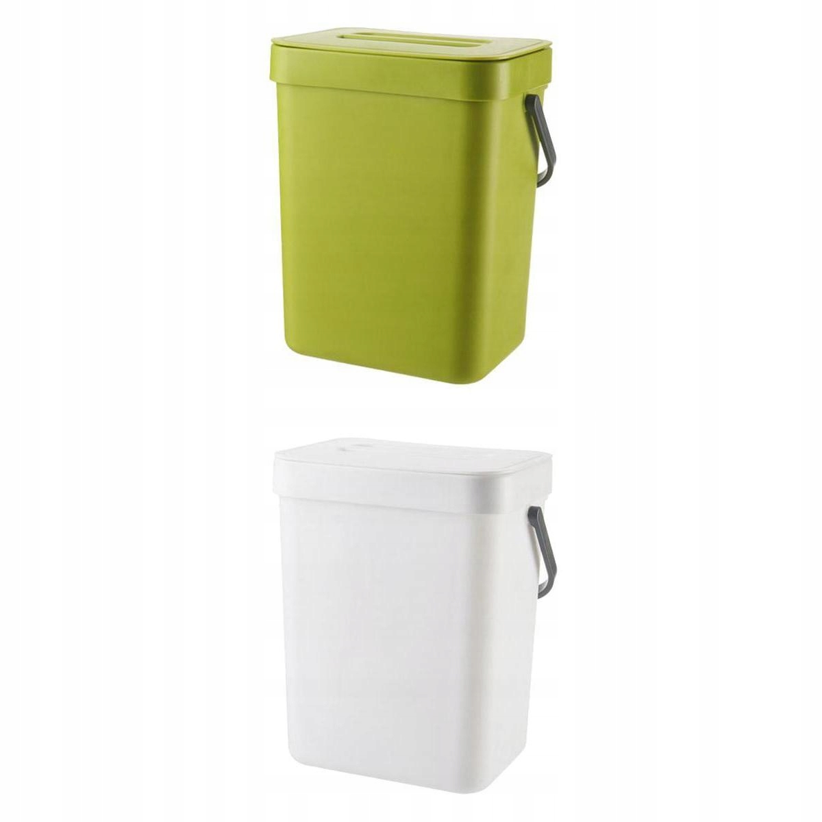 Odpadkový kôš do kúpelne - Malý kúpeľňový kôš ľahký zatvorený plast