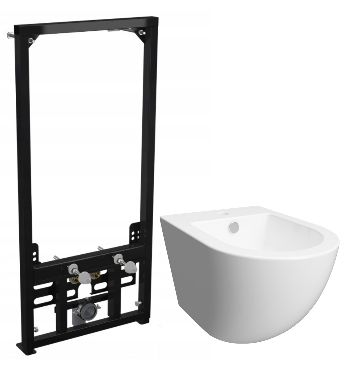 Podomietkový WC modul -  Bidet WC Set Alcaplast Omnires Ottawa