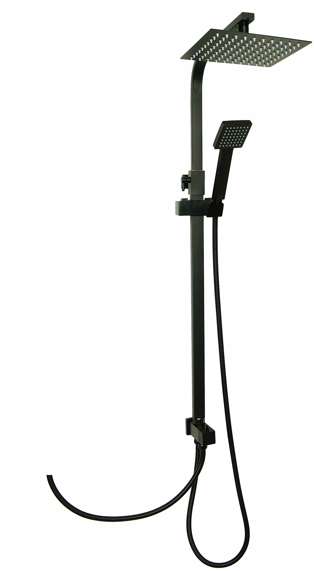 Sprchová súprava - Spray Sprchový filter kit Dažďové zrážky Black