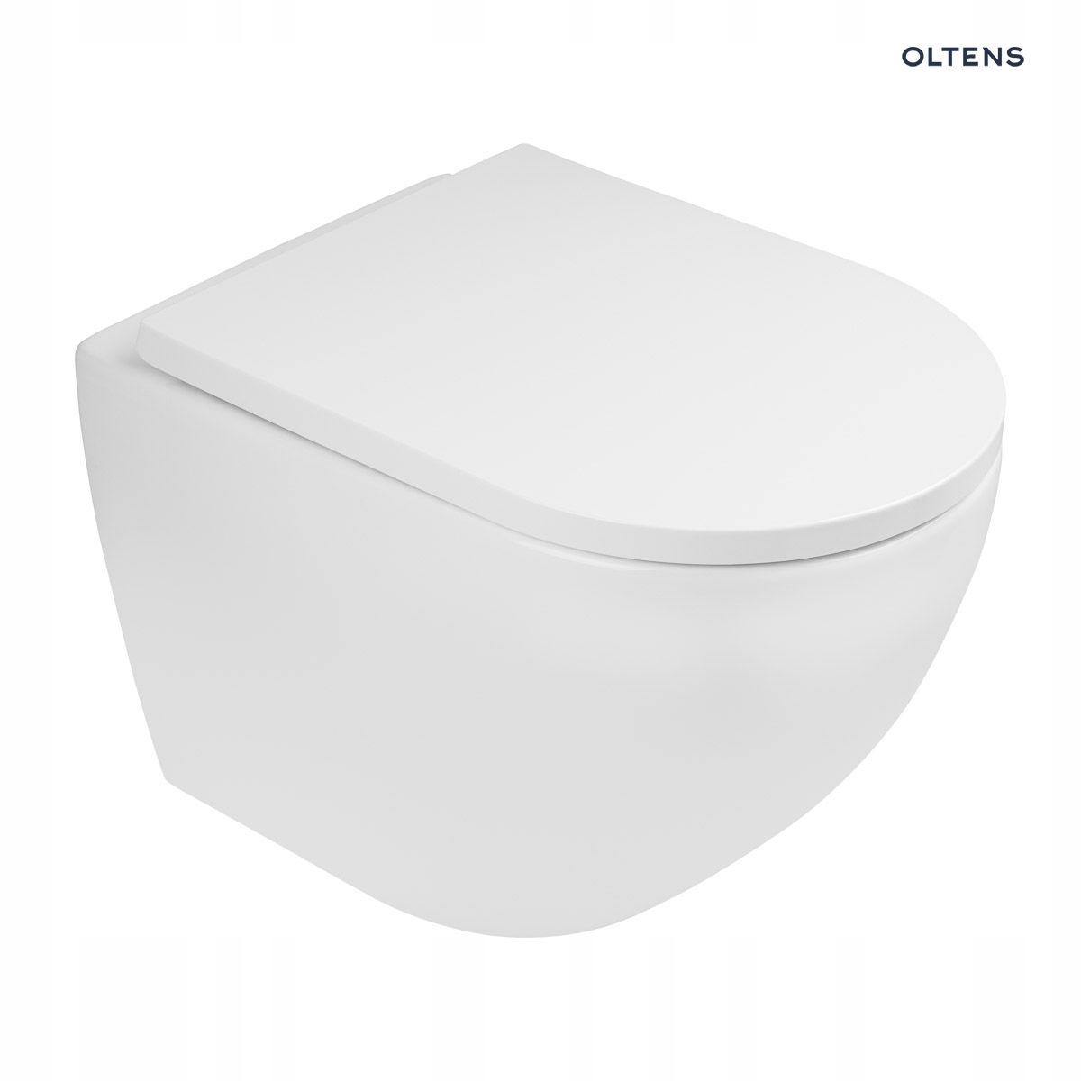 WC misa - Oltens Hamnes nastavuje toaletnú misku s doskou 42514000