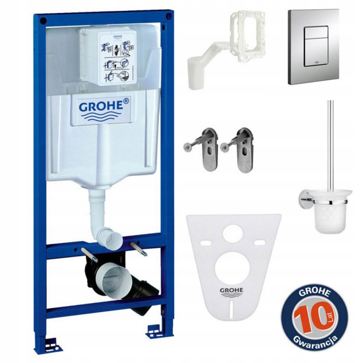 Podomietkový WC modul -  6in1 Rapid 390000 Grohe skrytý súbor