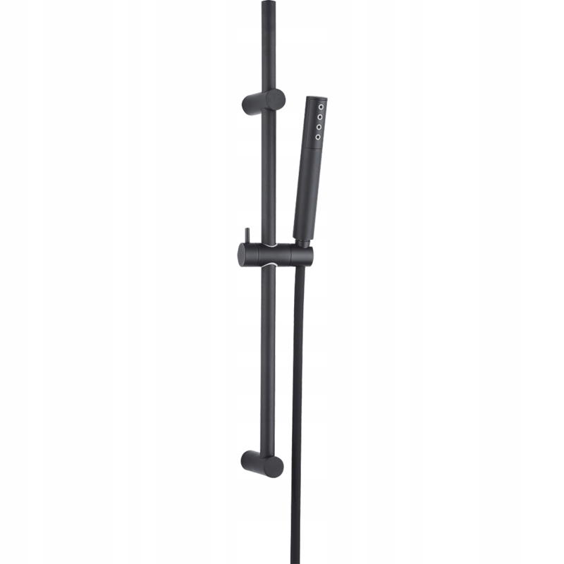 Vodovodné batérie - Striekacia súprava 70 cm tyč, čierna mat Pretta