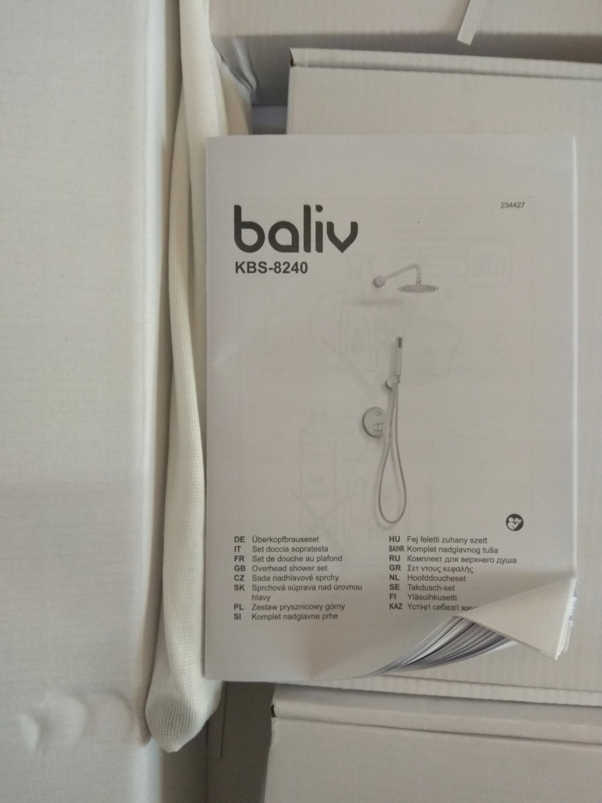 Skrytá súprava KBS 8240 Baliv Sprcha