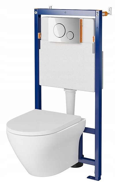 Podomietkový WC modul - Cersanit Larga Oval Cersanit Set Set Set Set