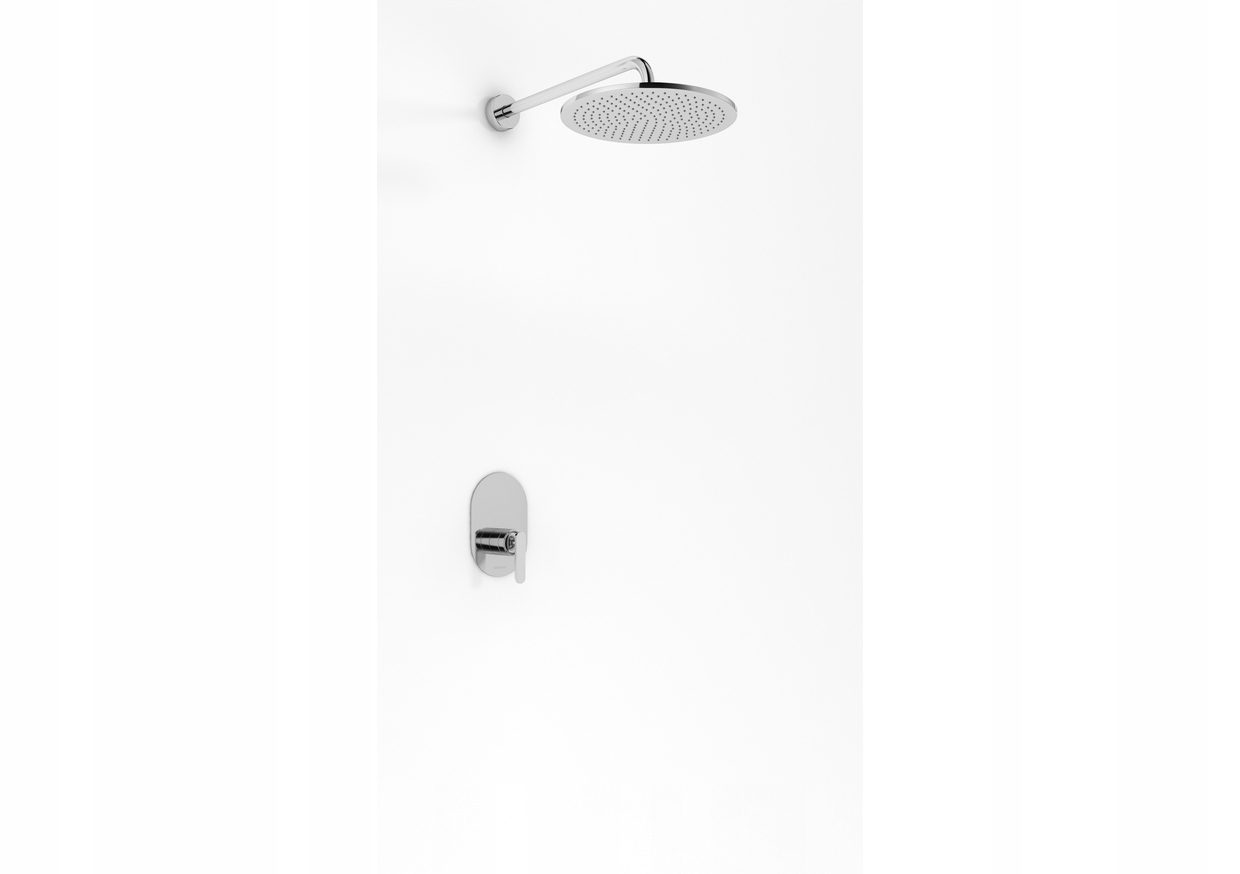 Flush -Mounted Show Set Chrome Thermostat 30