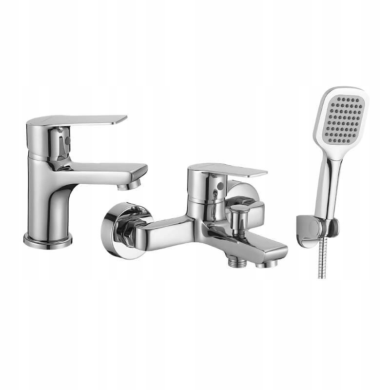 Vaňová batéria - Borgo Chrome BKBA011D BathTub Sada