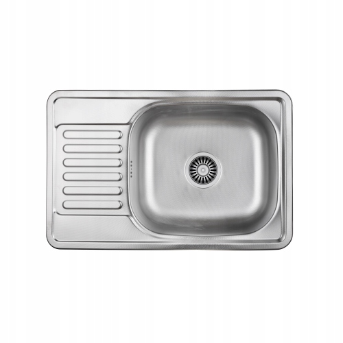 Kuchynský drez - Oceľový umývadlo 66x42x16 SATIN SLOBIL SIPHON 3,5 '