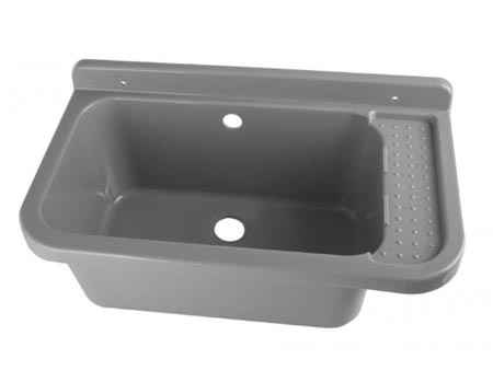 Kuchynský drez - Moderno Round Granite Sink plus sifón