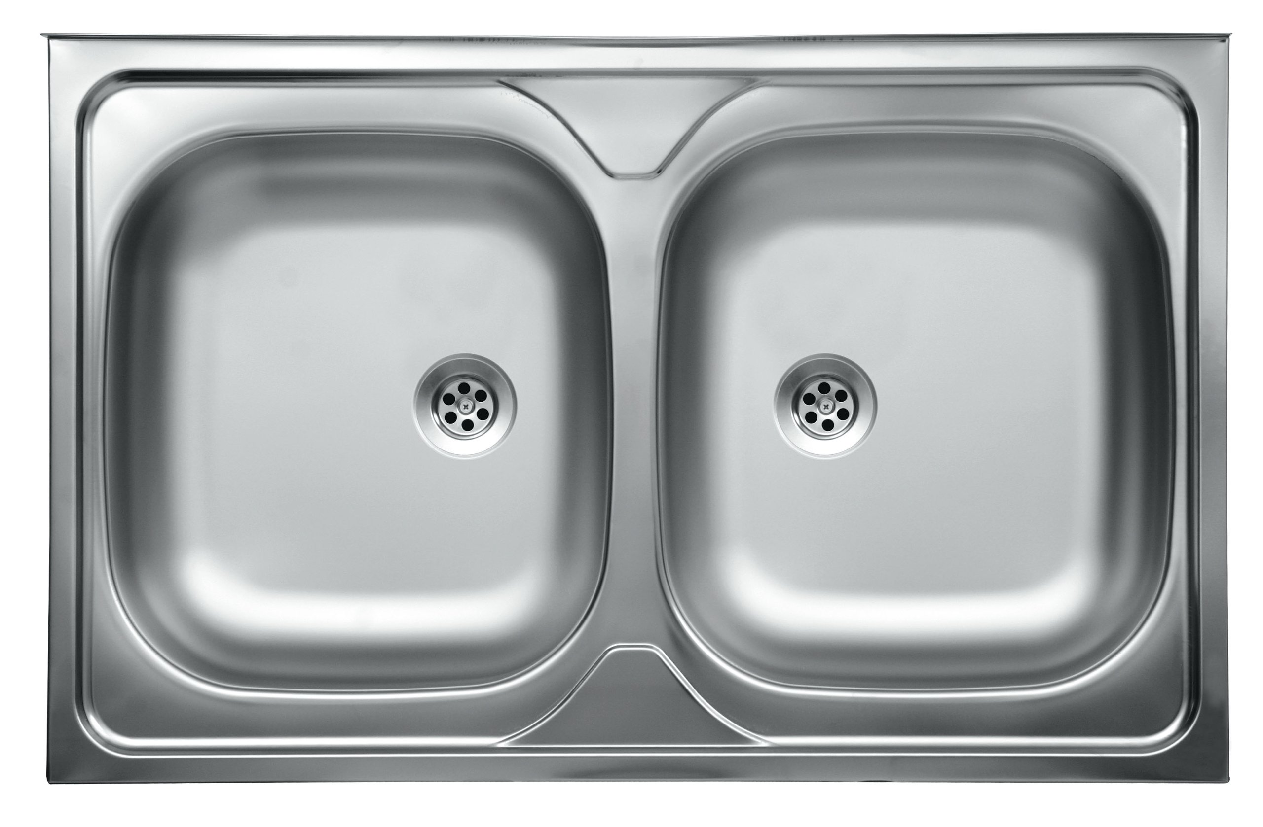 Kuchynský drez - Sink | Ozmywak Applied Two -Chamber 80x50 + sifón