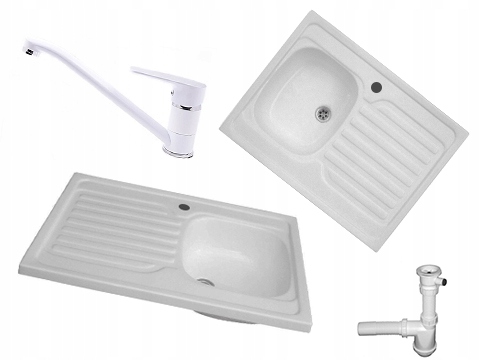Kuchynský drez - Jeden -Chamber Metal Sink 60 Series