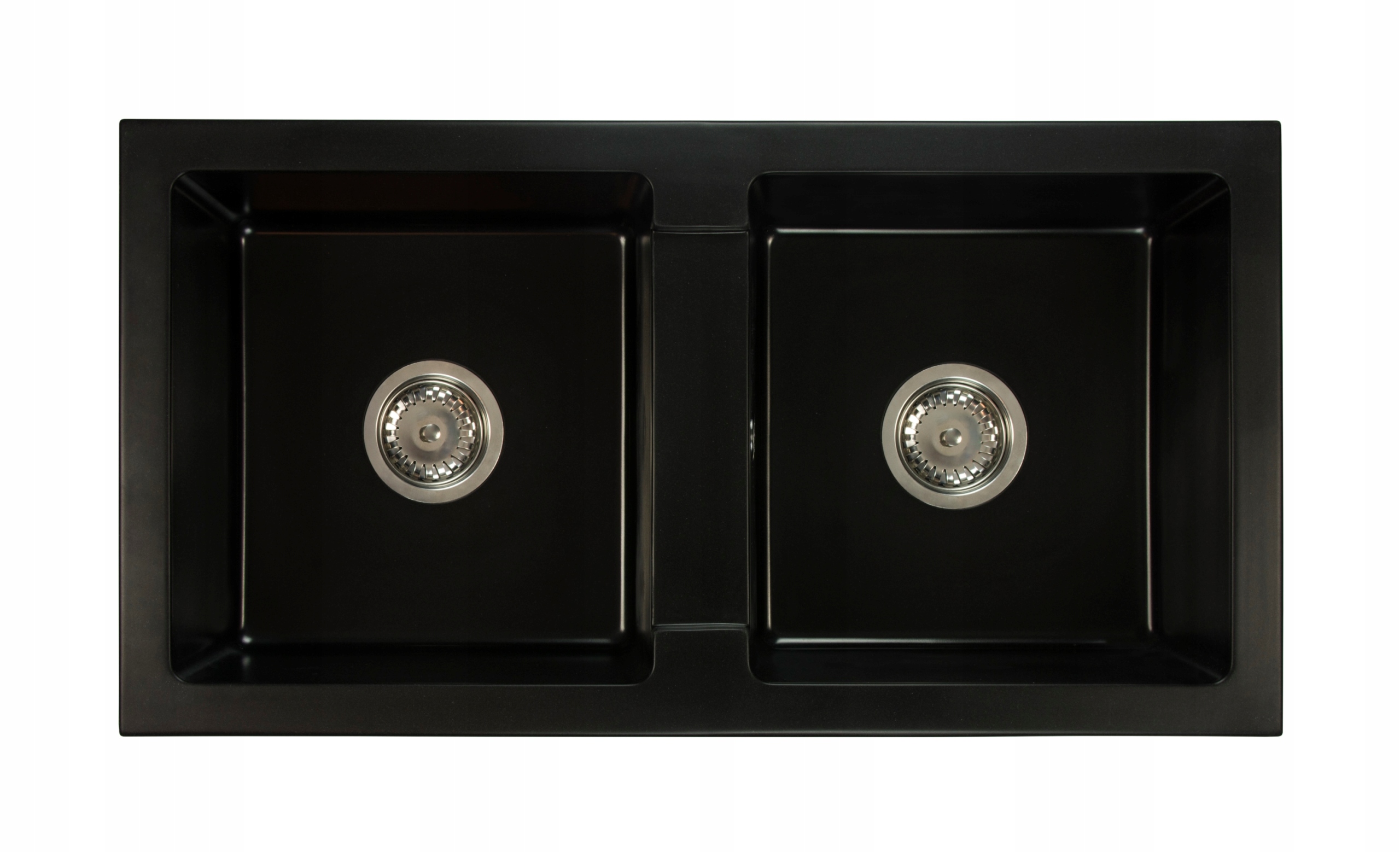 Kuchynský drez - Verdi Granite Sink Black + Siphon ZADARMO