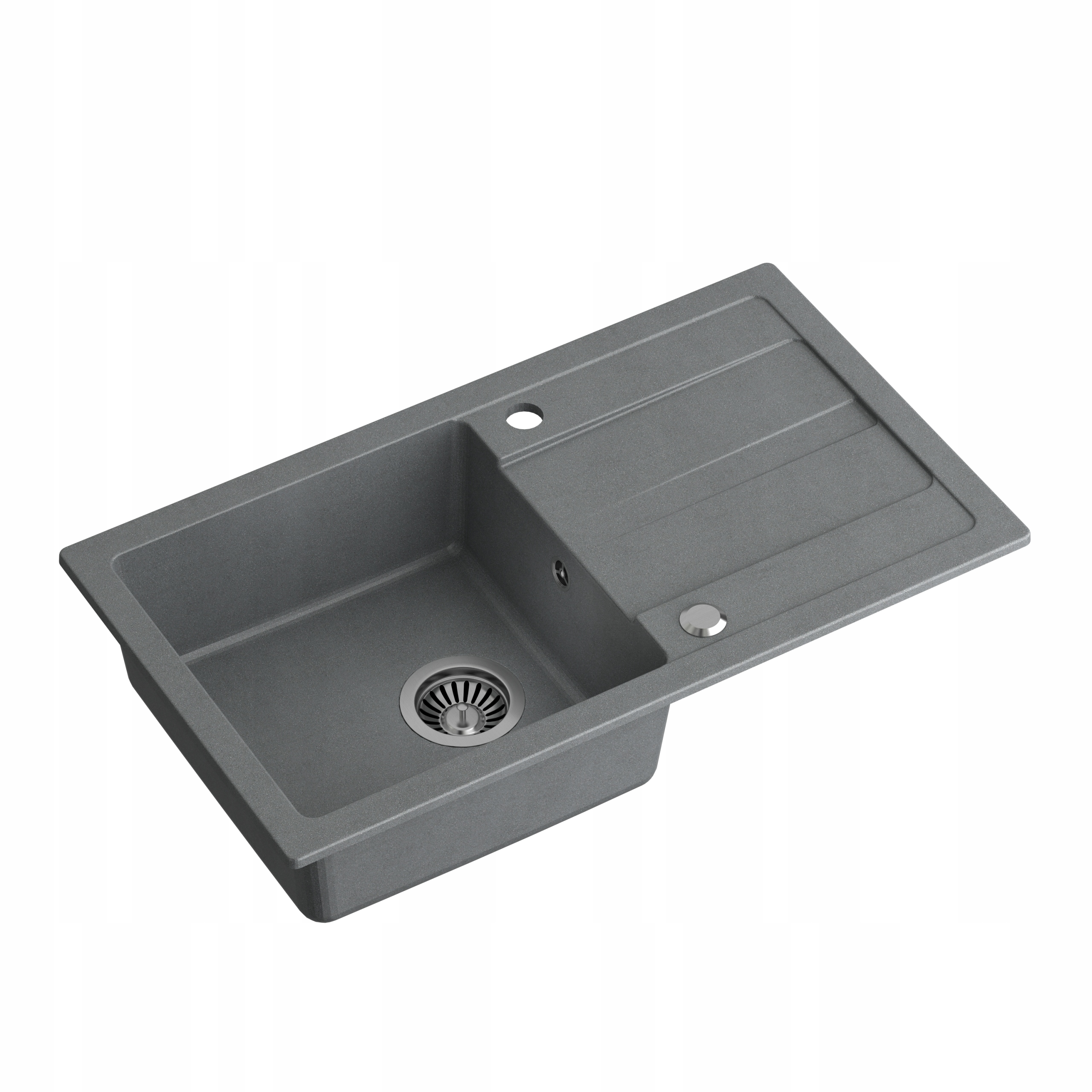 Kuchynský drez - Gray Wink Myq Granite Drainer