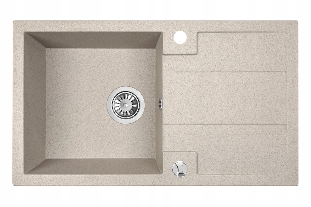 Kuchynský drez - Laveo Barbados Granite Sink 44x76 cm
