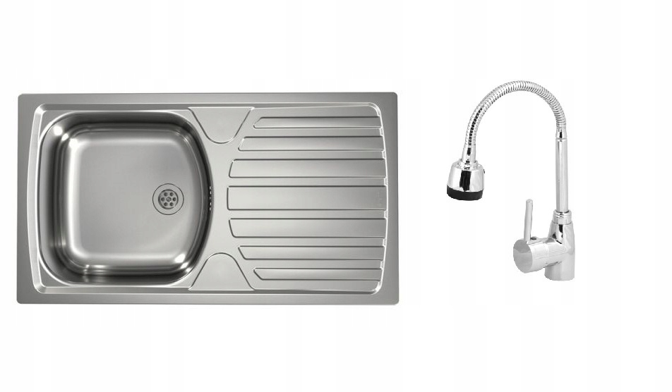 Kuchynský drez - Single -Chamber Sink Basic + Flex batéria