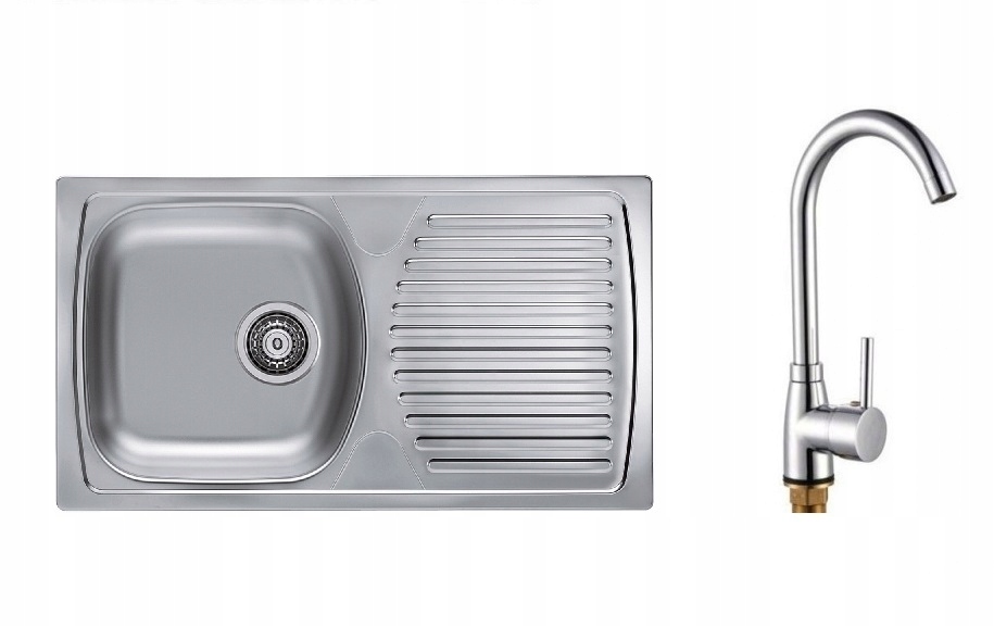 Kuchynský drez - Single -Chamber Sink Len +kuchynská batéria