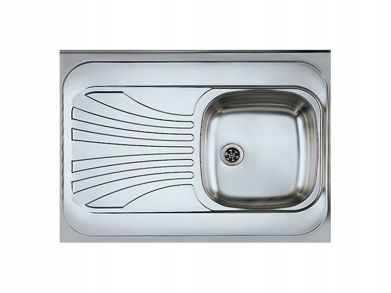Kuchynský drez - Umývadlo aplikované 60x80 single -chamber vľavo