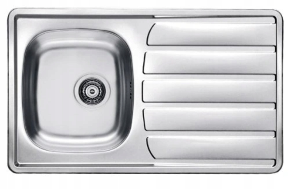 Kuchynský drez - Stal Alveus Zoom Sink 30 Linen 50x86 SIPHON