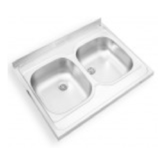 Kuchynský drez - Siner Sink Smooth Ocel Applied 60x80 + sifón