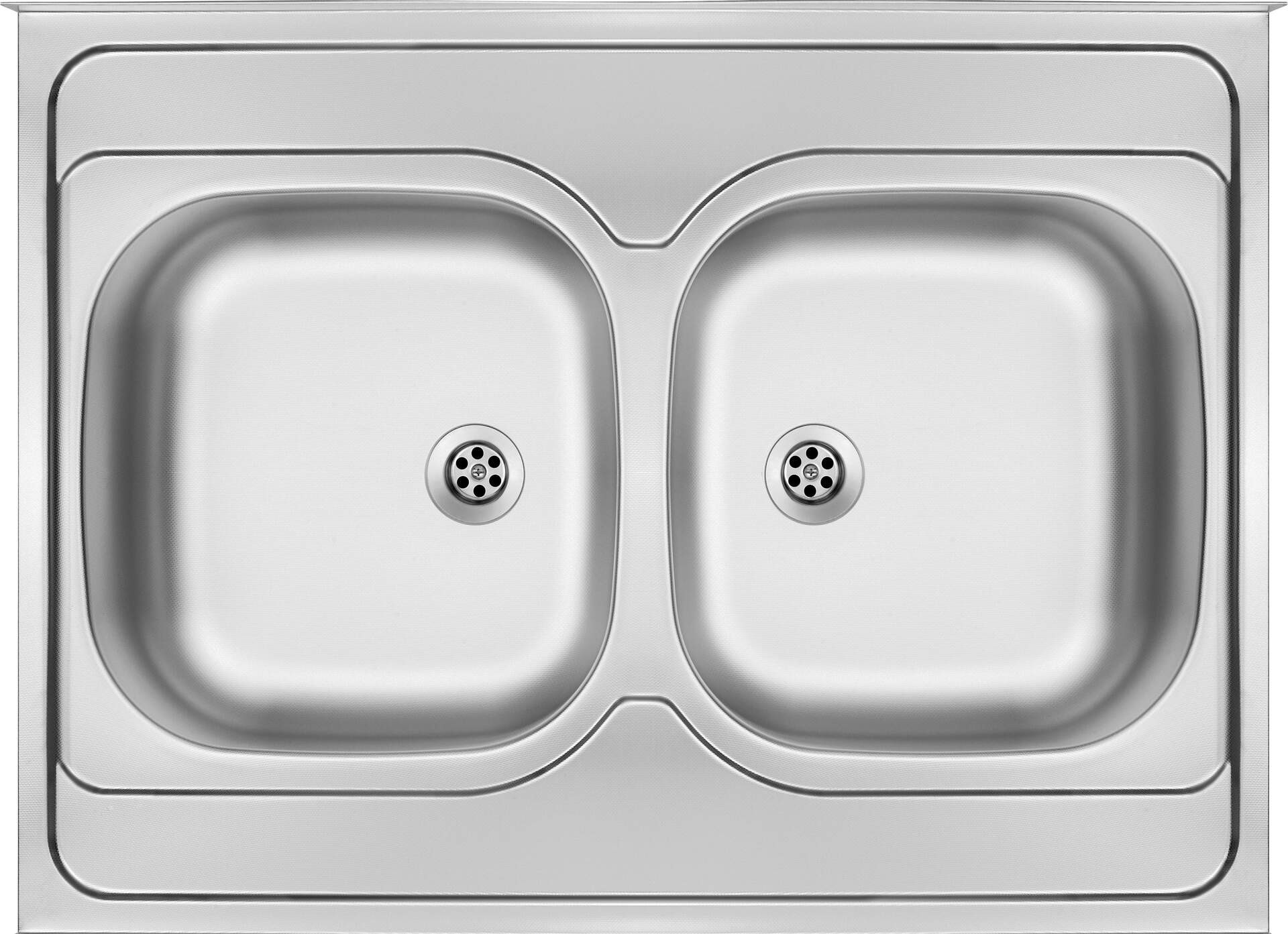 Kuchynský drez - 2 -Commercial oceľový umývadlo - aplikovaný ZM6 020