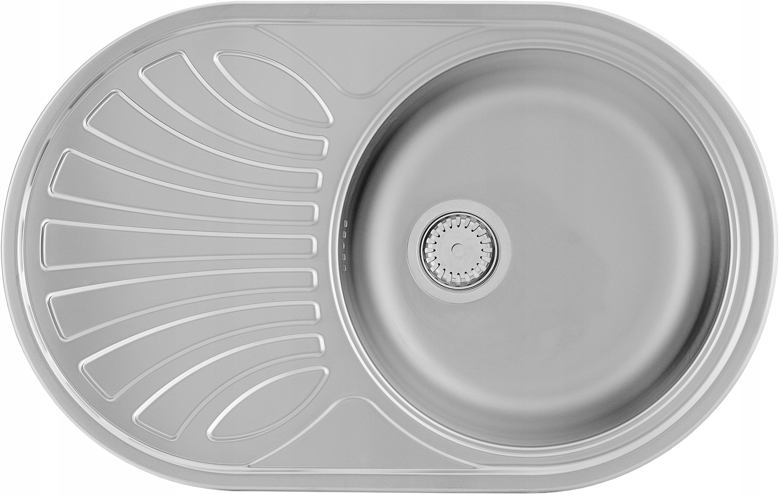 Kuchynský drez - Kernau KSSB 453 1B1D oceľ elegantný