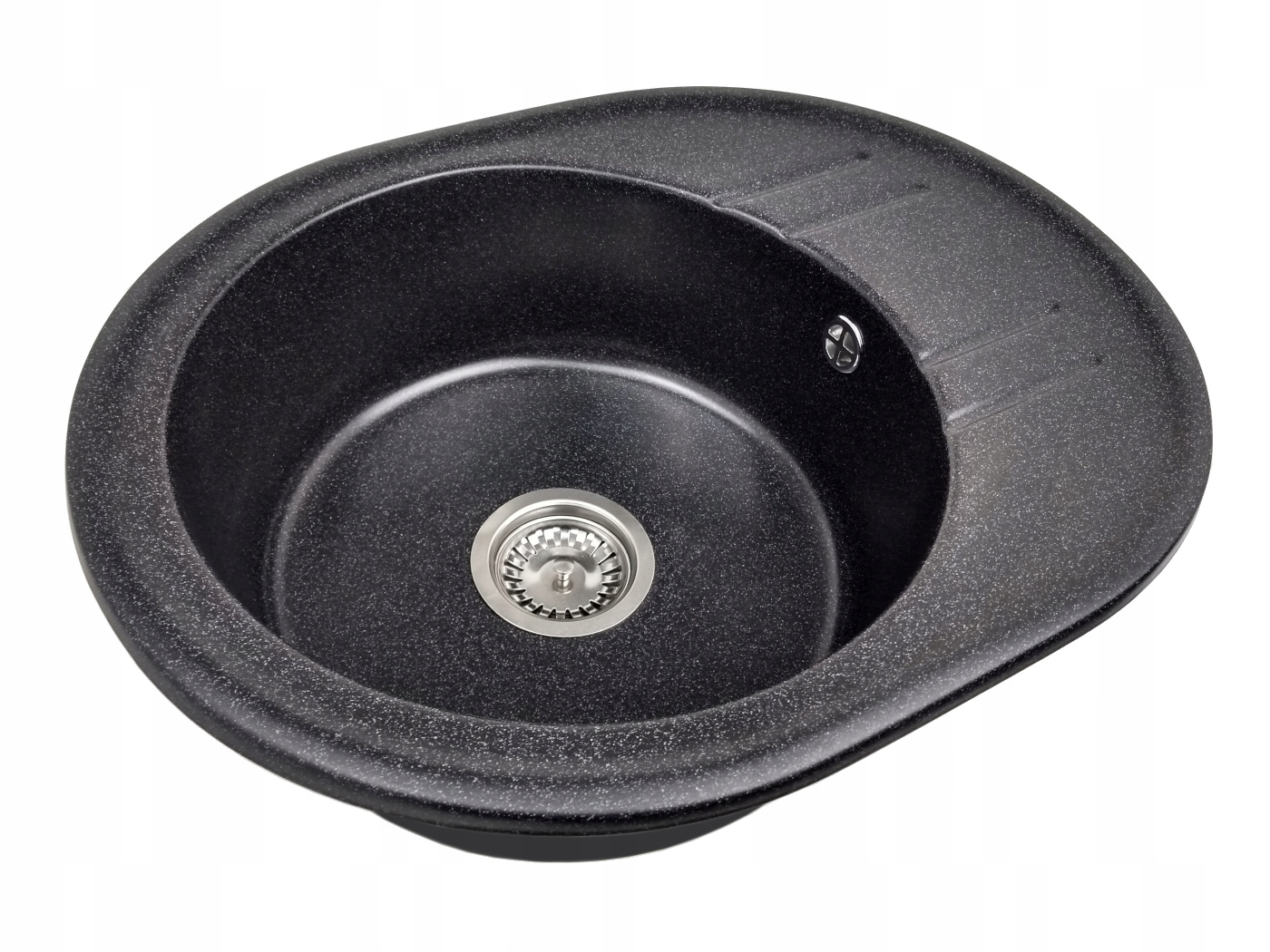 Kuchynský drez - Jedno umývadlo Single -Chamber Round Granite