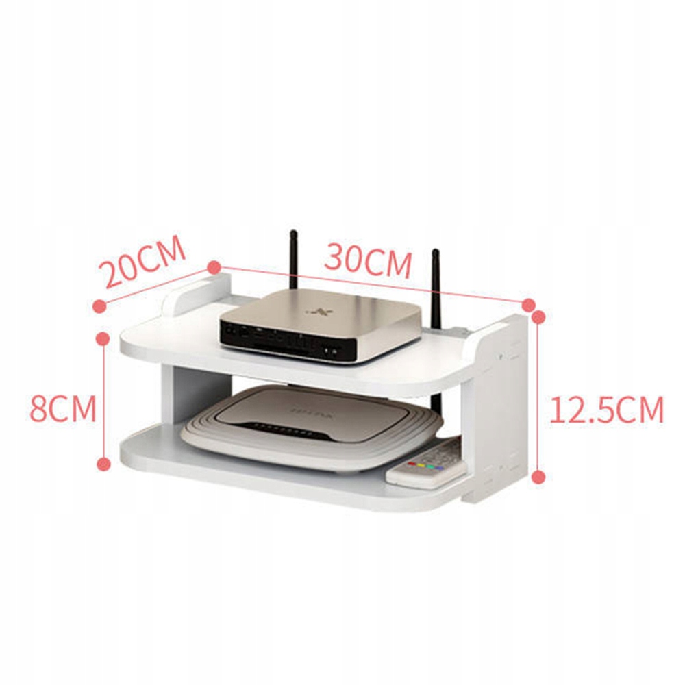 Sprchová tyč - Pre set-top box stojan na stojan na stenu obývaciu izbu