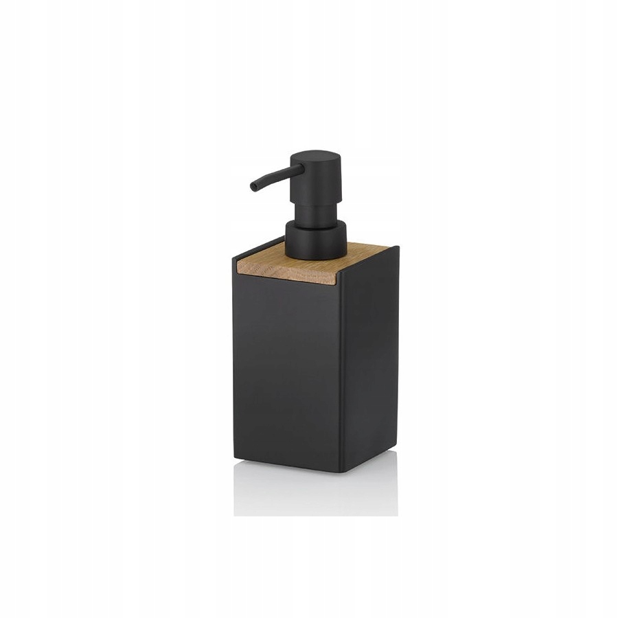 Dávkovač mydla - Dávkovač mydla, plast/bambus, 0,4 l